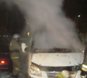 Ночью в Тульской области сгорели два автомобиля 