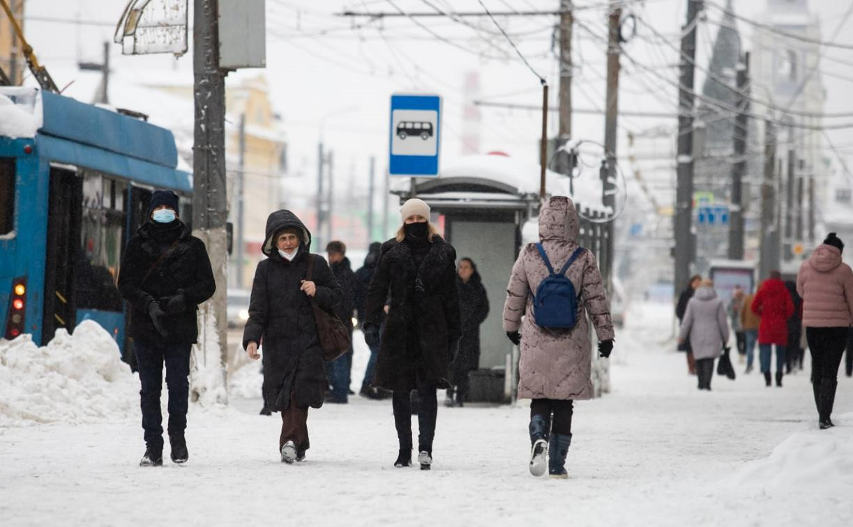 Погода в Туле 12 марта: дождь, снег и аномально низкое атмосферное давление