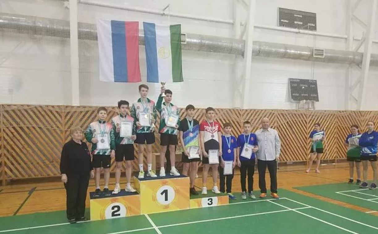 Юные туляки заняли призовые места на Всероссийских соревнованиях по бадминтону