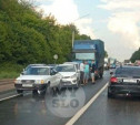 На Новомосковском шоссе в Туле столкнулись четыре машины