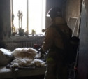 В Тульской области выгорела квартира