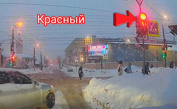 В Туле встретили Mercedes, водителю которого нет дела до ПДД