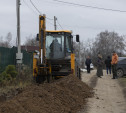 В Туле экскаватор перебил силовой кабель и лишил отопления частные дома