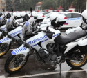 Подразделения ГИБДД получили пять новых мотоциклов «Хонда»