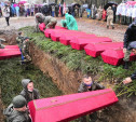 В Белевском районе перезахоронили останки красноармейцев и детдомовцев