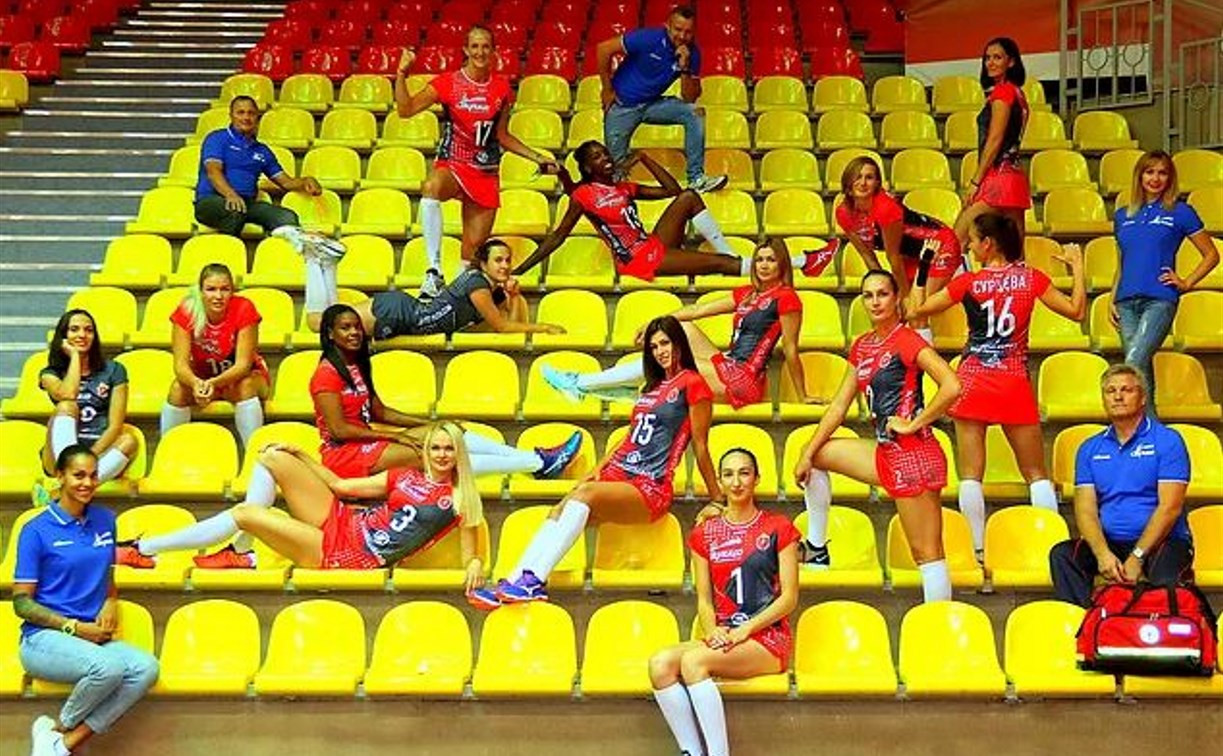 Волейболистки «Тулицы» приглашают болельщиков на встречу с командой