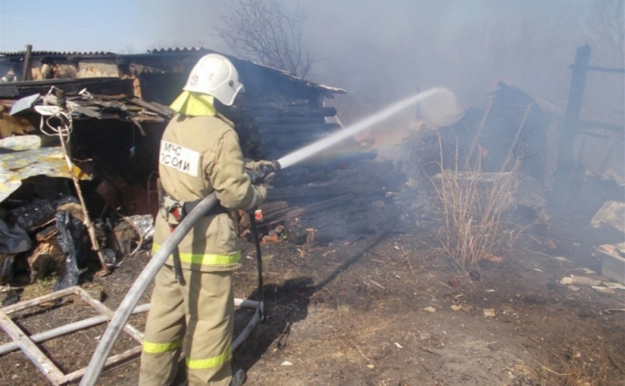 Пенсионерка пострадала на пожаре в Ефремовском районе