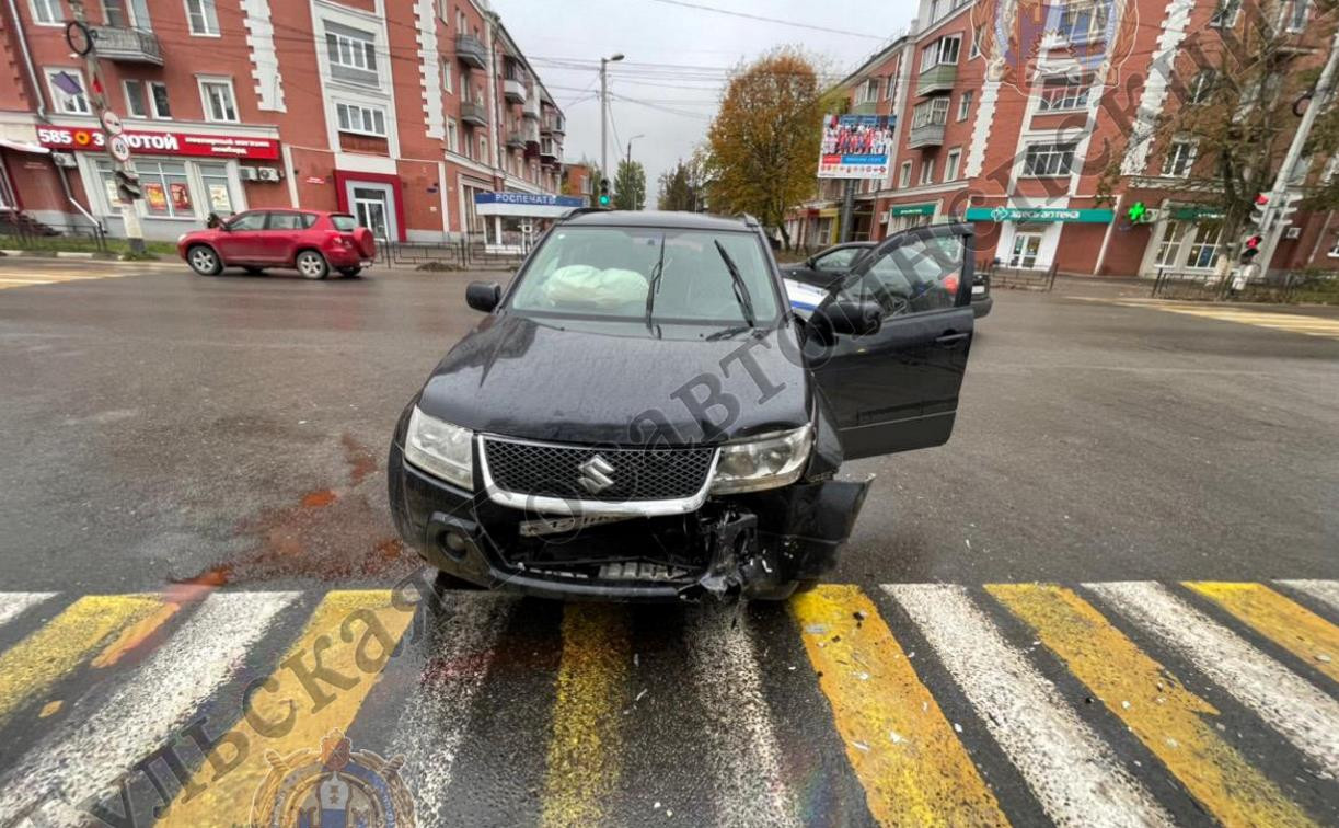В ДТП в Алексине пострадала женщина