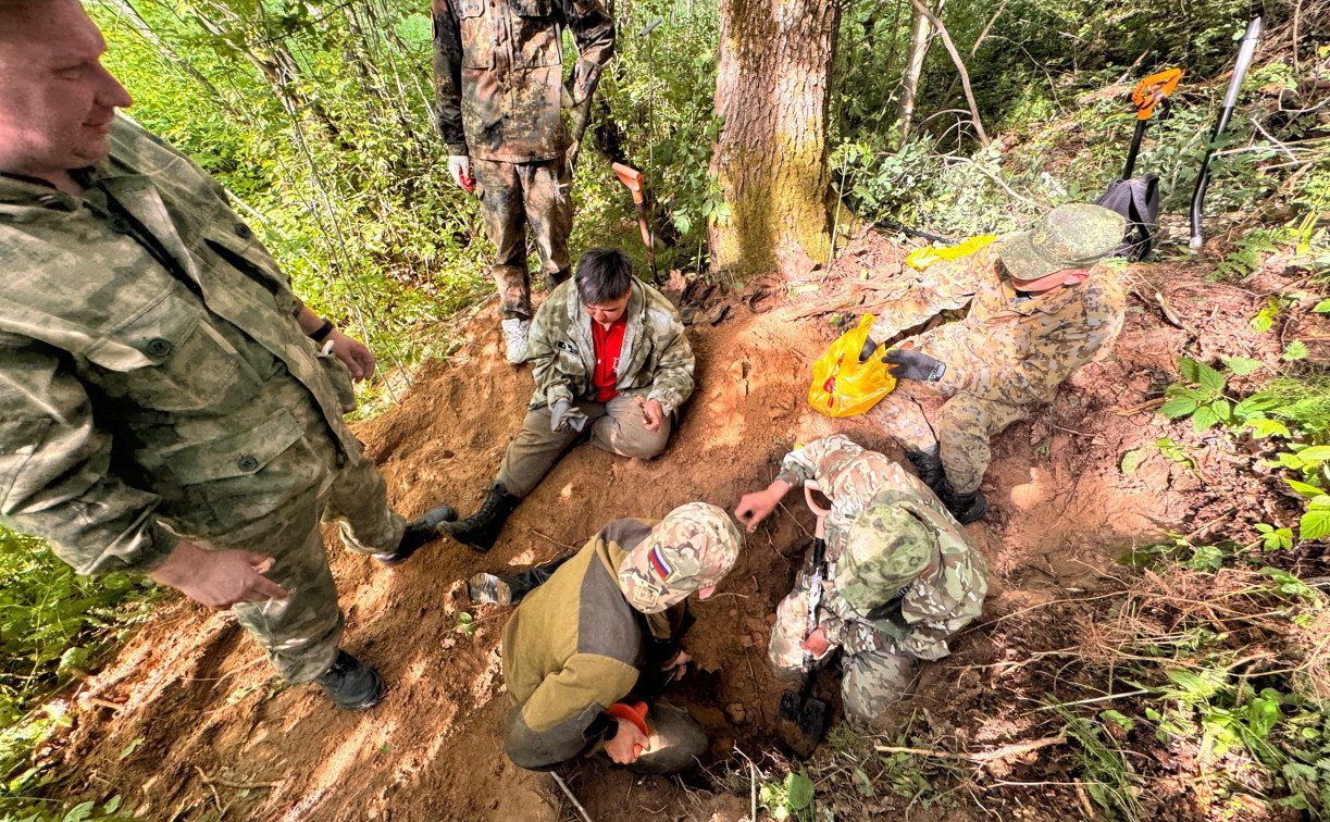 На Смоленщине найдены останки красноармейцев из Тульской области