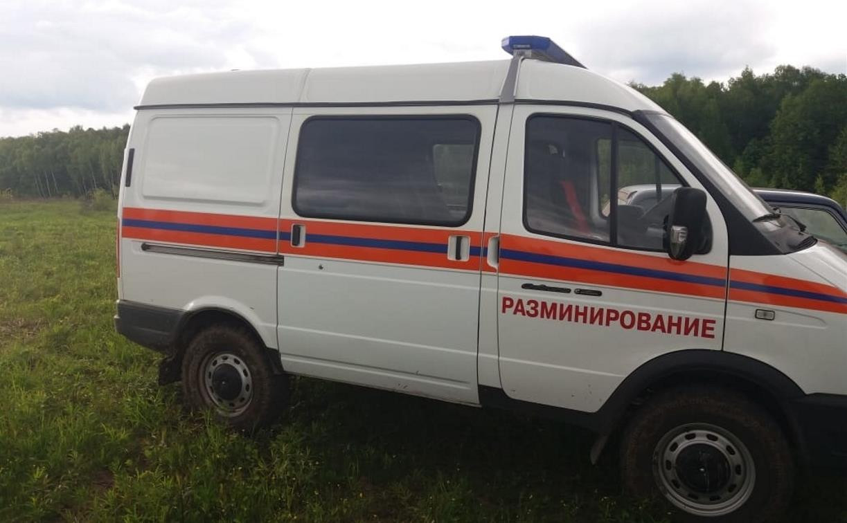 В Щекинском районе сапёры обезвредили мину времён ВОВ