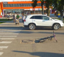 В Новомосковске 12-летний велосипедист попал под колёса иномарки