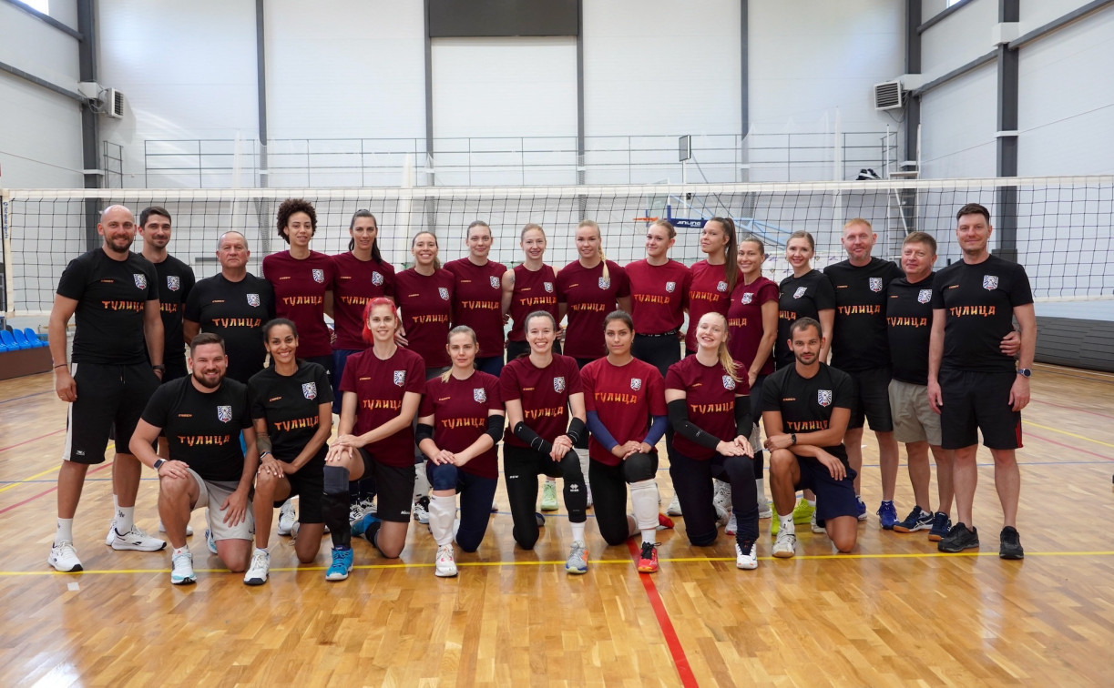 Волейбольная «Тулица» завершила сборы в Алуште