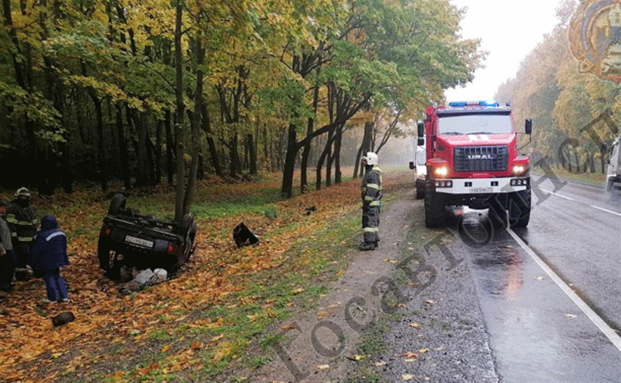 В Чернском районе в ДТП погиб водитель «Нивы»