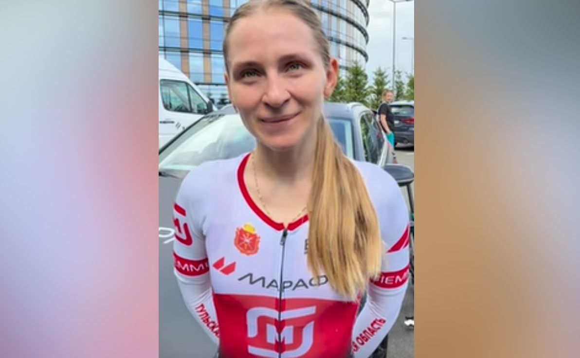 Тульская велогонщица выиграла чемпионат России в индивидуальной гонке с раздельным стартом