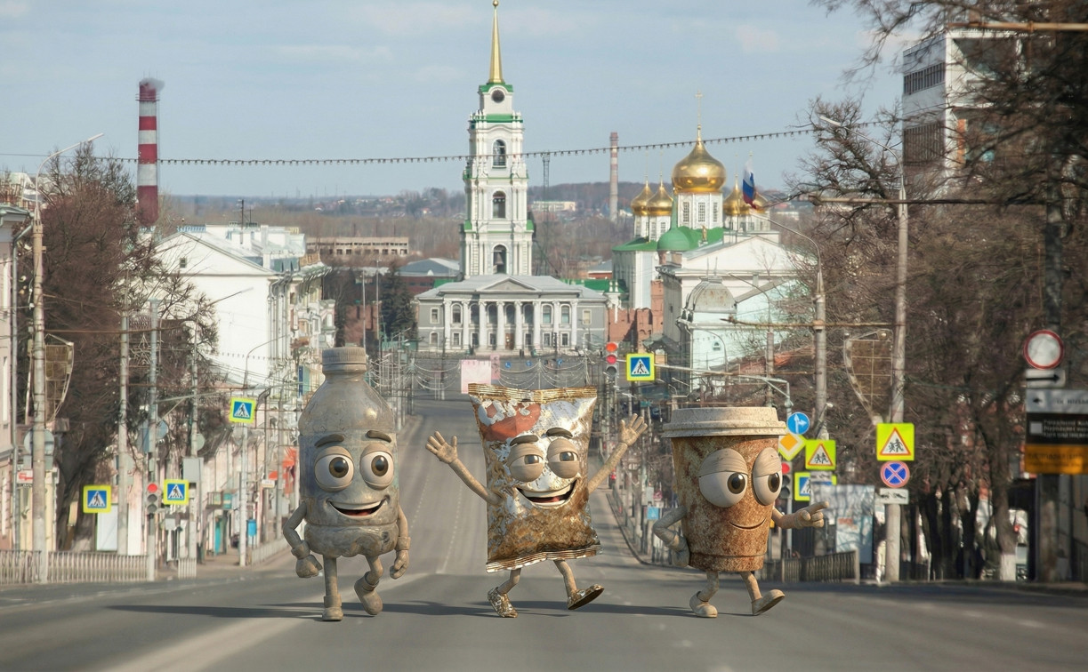 Забавным роликом Дмитрий Миляев призвал туляков присоединиться к Месячнику чистоты