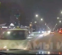 Опубликовано видео момента ДТП на пр. Ленина в Туле
