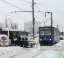 На Зеленстрое из-за ДТП с автобусом и легковушкой встали трамваи