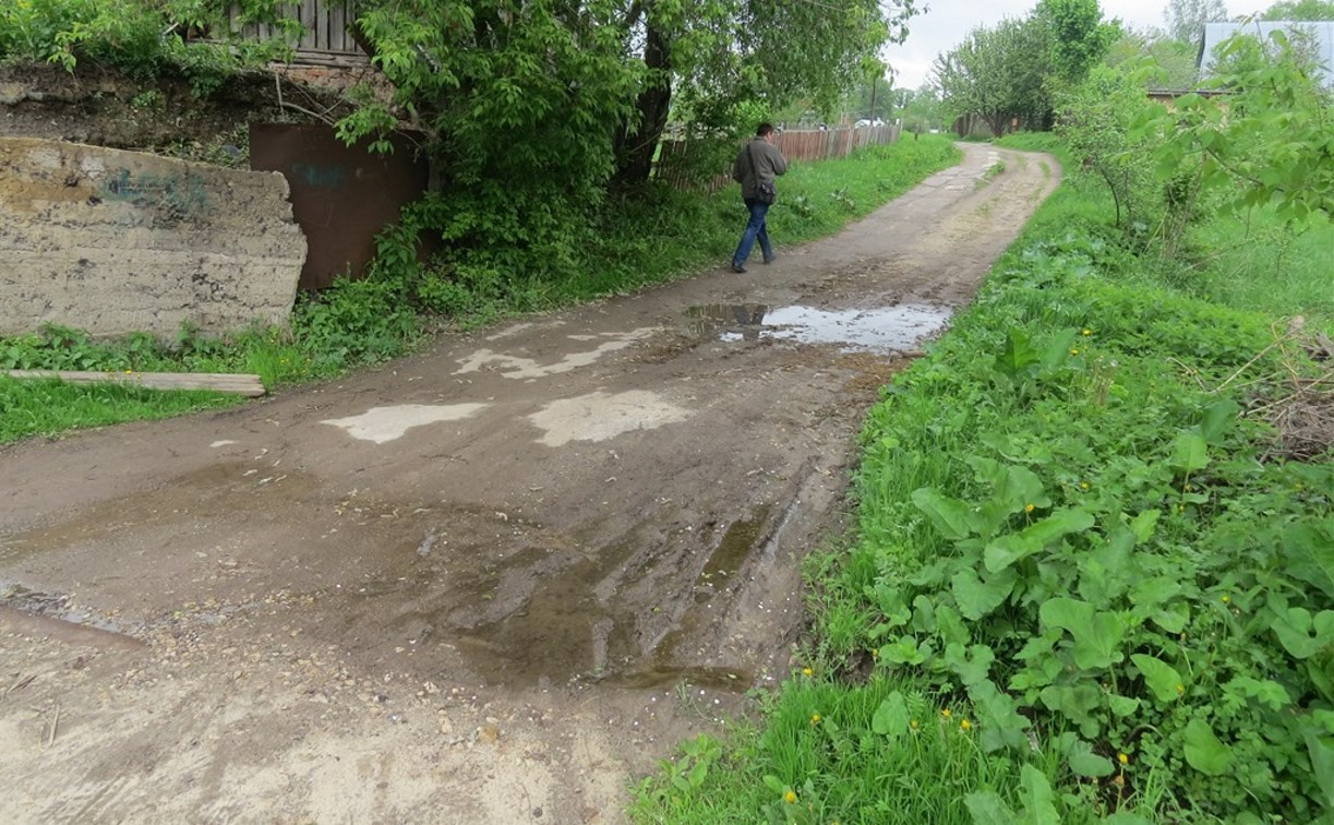 Ремонт дороги в Скуратово Тула.