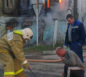 В Пролетарском районе сгорел нежилой дом