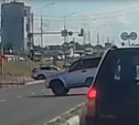В Туле водитель внедорожника «круто срезал» путь