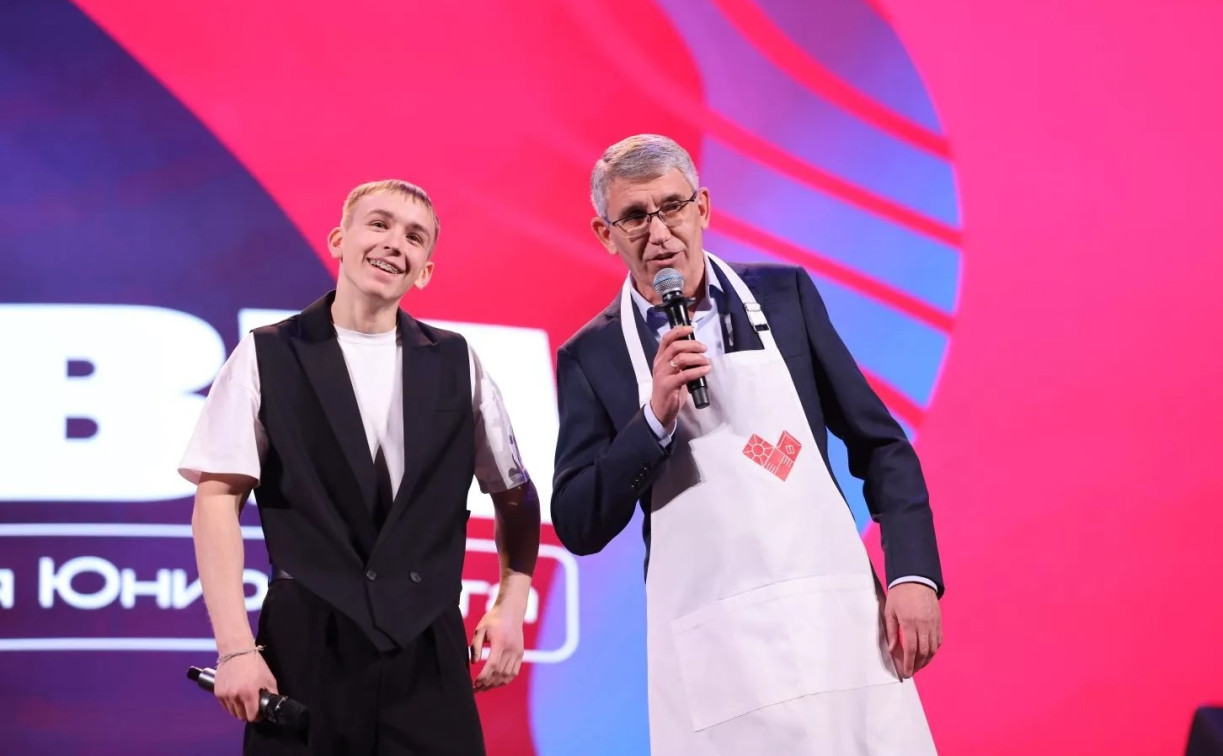 Дмитрий Миляев выступил в полуфинале Тульской юниор-лиги КВН