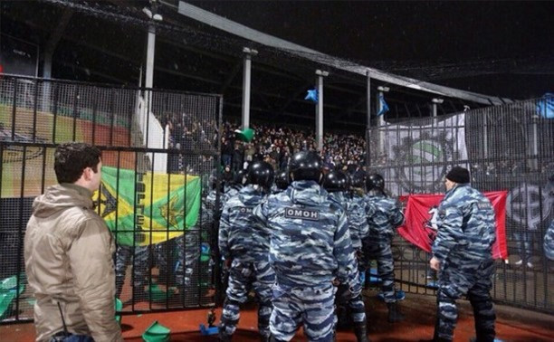 Тульская полиция задержала 15 фанатов «Торпедо»