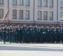 В параде Победы впервые принял участие парадный расчет МЧС
