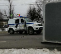 В Тульской области в ДТП попал полицейский УАЗ: пострадал мужчина