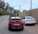 На Алексинском шоссе встретили очень нетерпеливого водителя