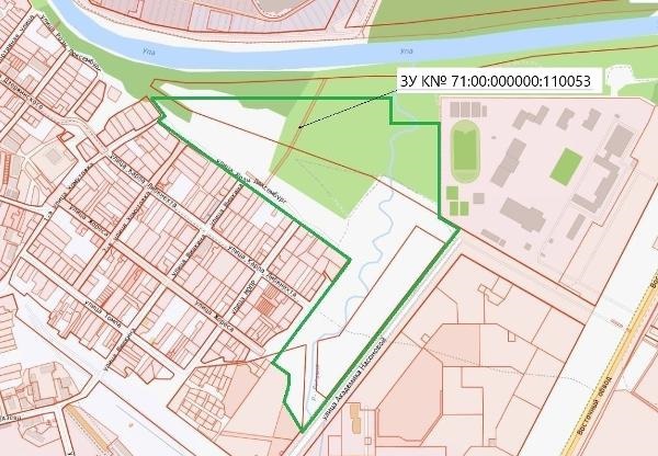 Стал известен застройщик, выигравший право комплексно развивать в Туле набережную Упы напротив «Макси»