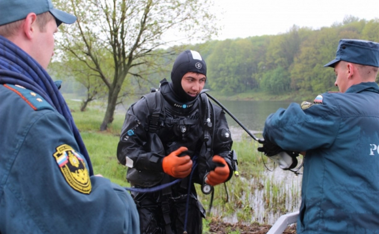 В тульском управлении МЧС определили лучшего водолаза