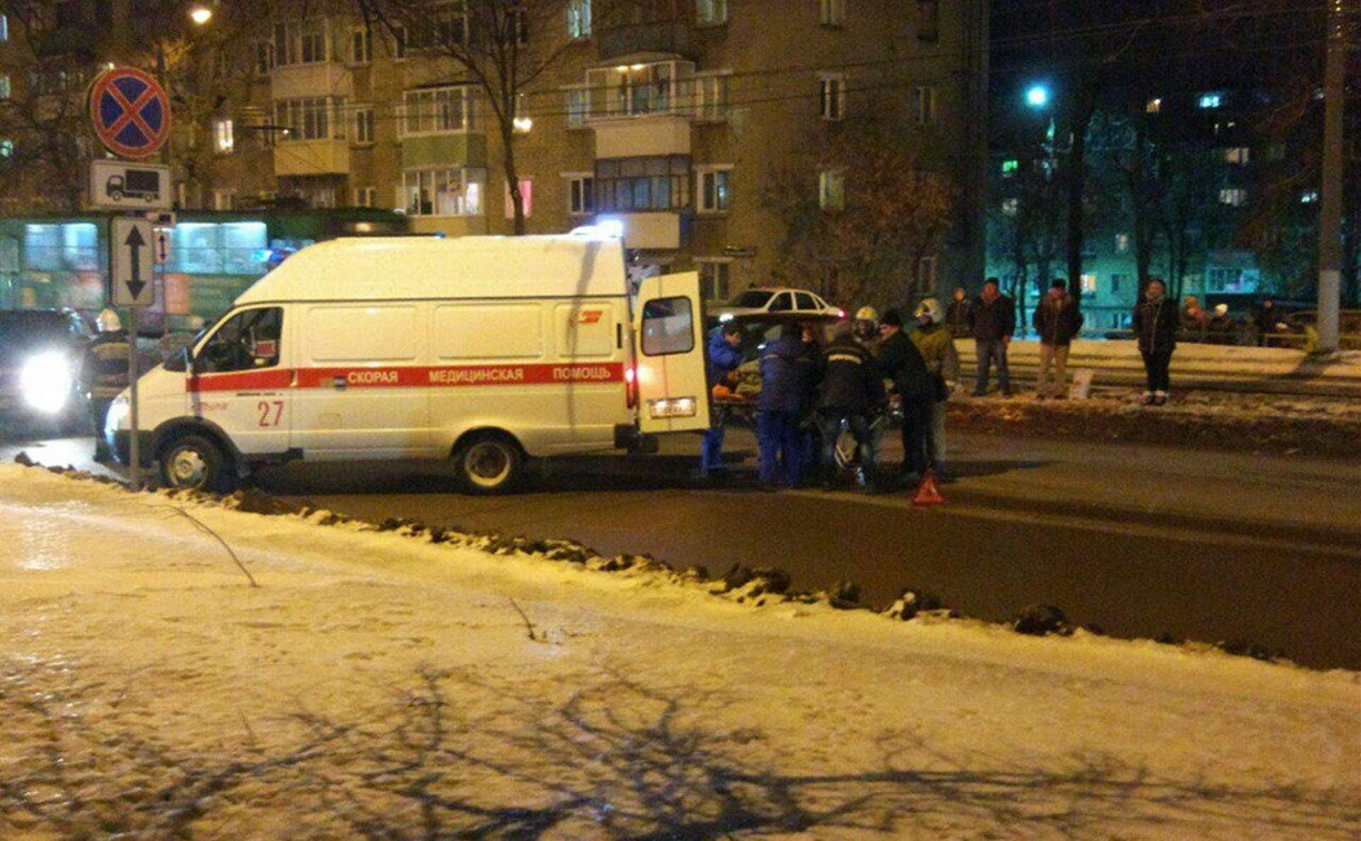 В Туле на улице Металлургов сбили пешехода