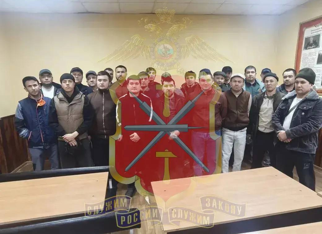 Рейд полиции в Новомосковске: 26 иностранцев трудились в городе нелегально 