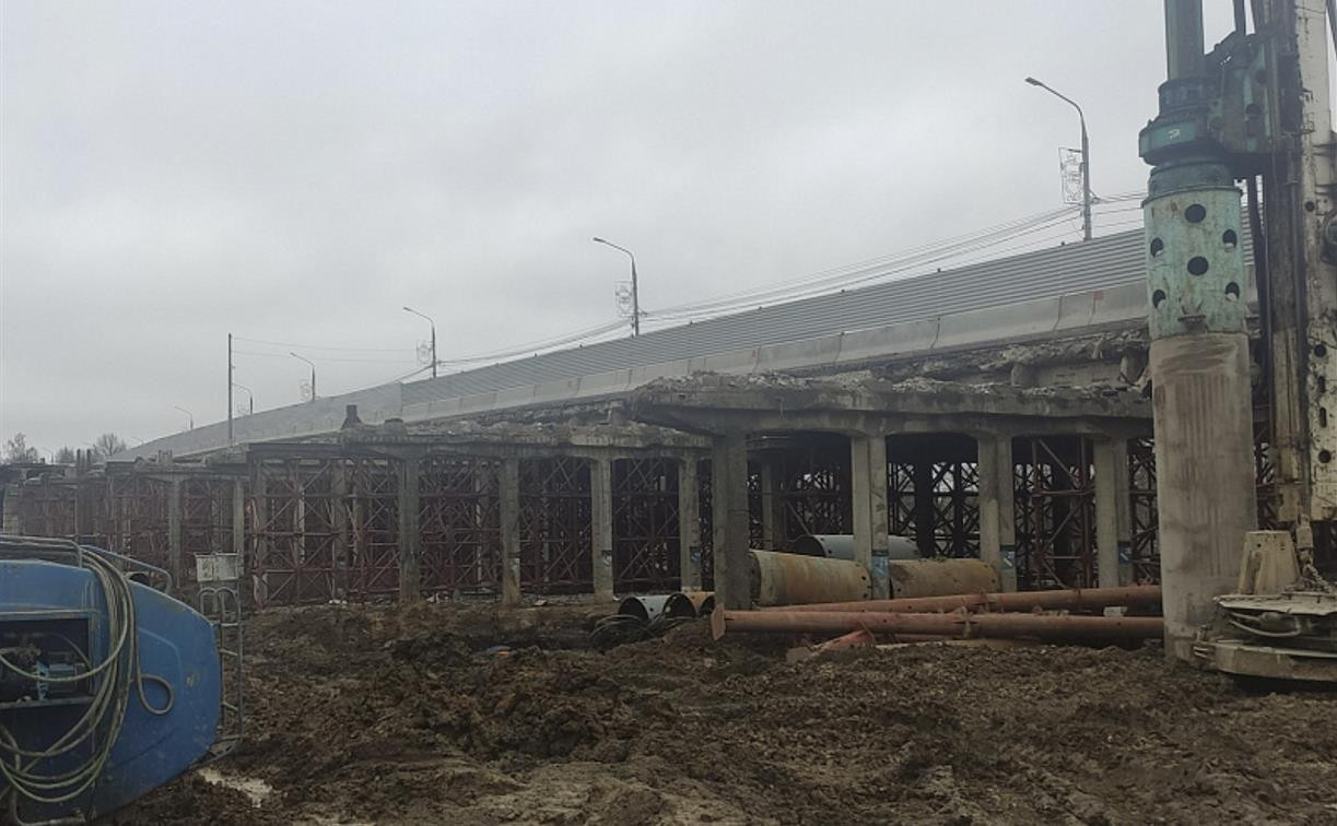Реконструкция первой части Демидовского моста подходит к концу