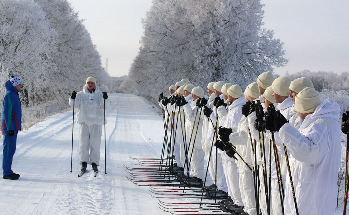 Тульские десантники готовятся к сверхдальнему лыжному переходу