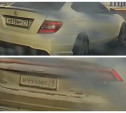 В Туле водители Audi и Mercedes по очереди нарушили ПДД
