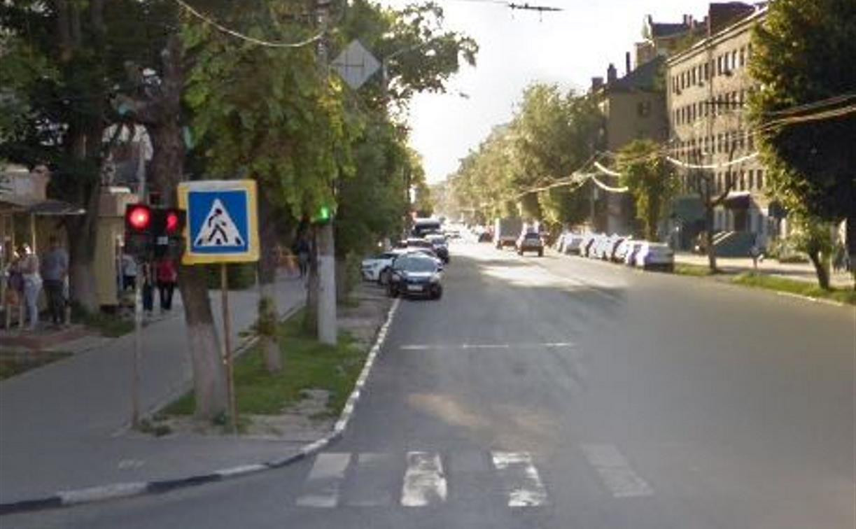 В Туле на пересечении улиц 9 Мая и Смидович светофор настроили по-новому