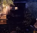 Утром в Липках загорелся жилой дом