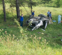 В аварии с «перевёртышем» пострадали три пассажира
