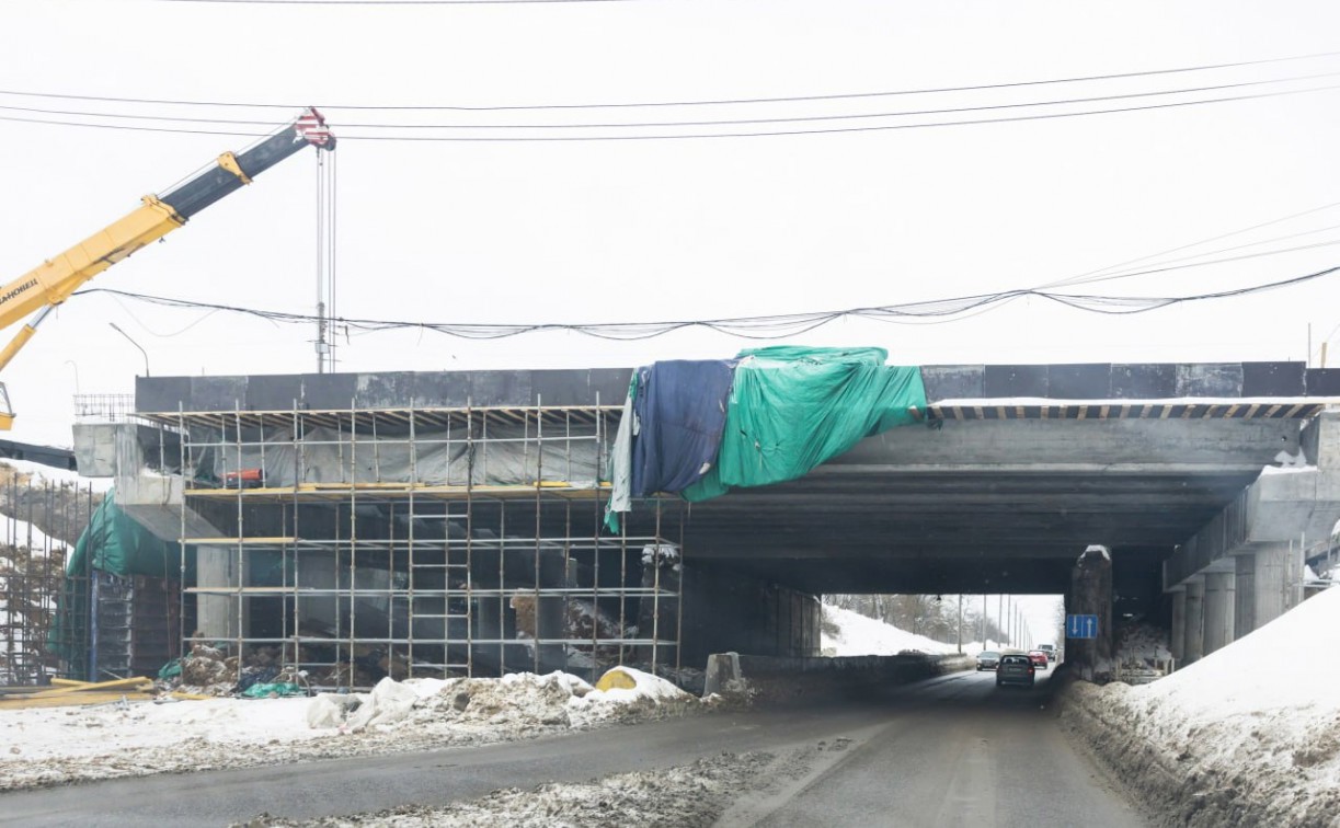 Под Орловским путепроводом временно ограничат движение транспорта