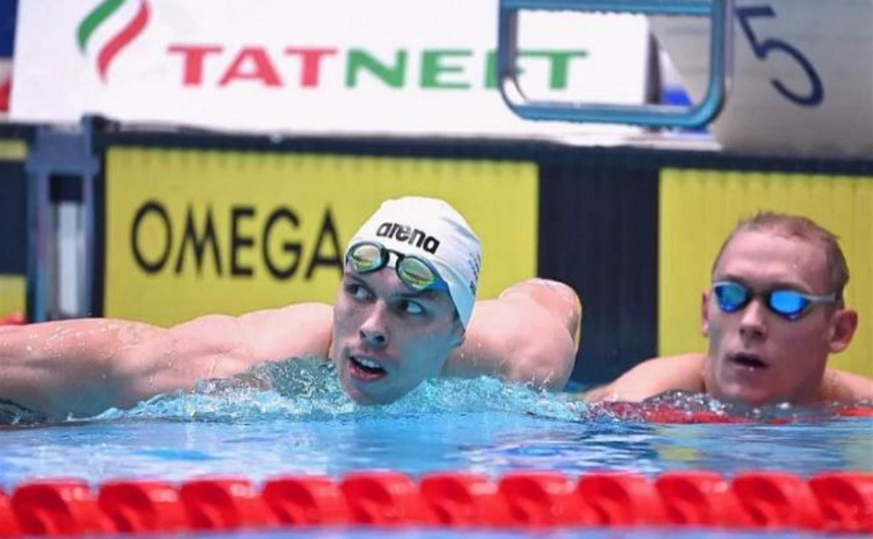 Тульский олимпиец Иван Гирев завоевал золото на чемпионате России по плаванию