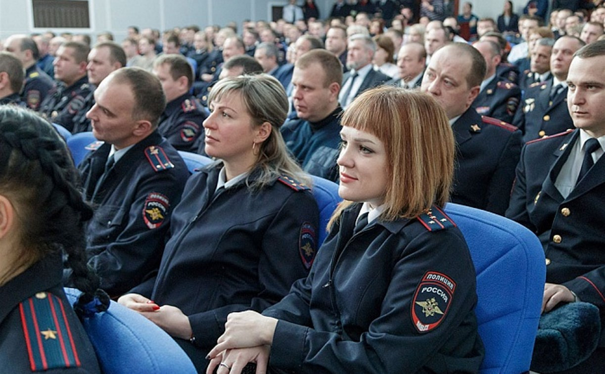 В Туле чествовали участковых уполномоченных