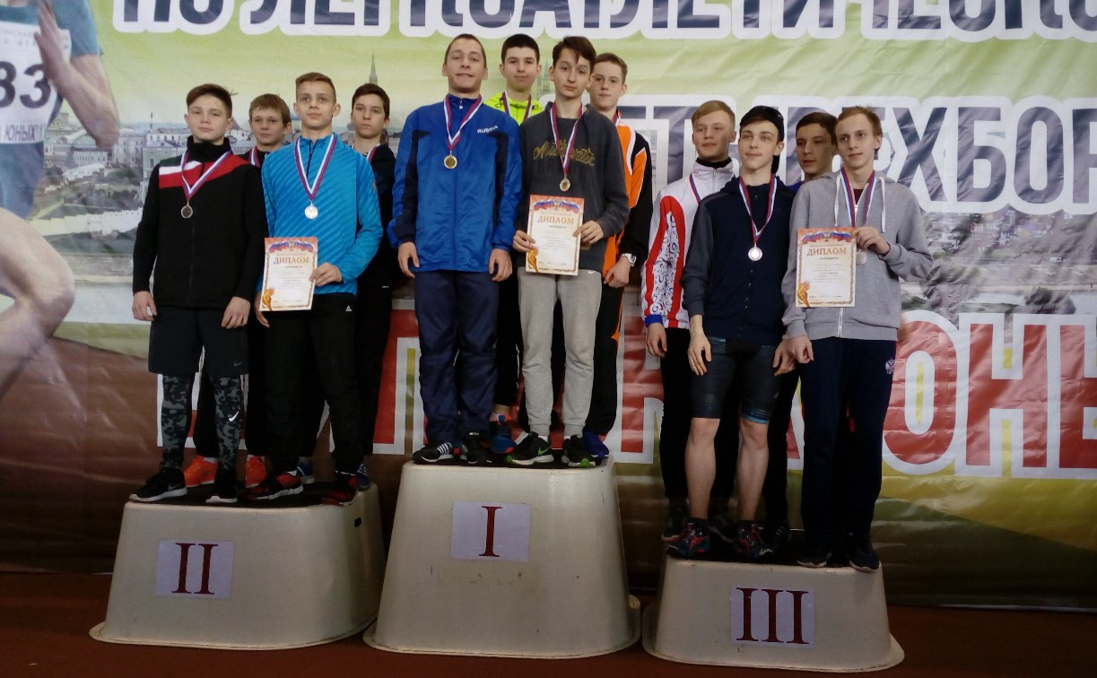 Тульские легкоатлеты завоевали 10 медалей на «Шиповке юных»
