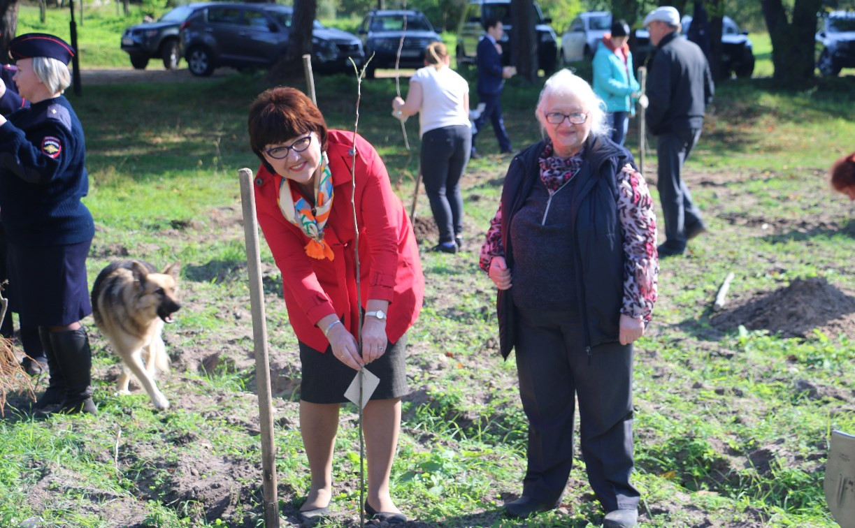 В Поленово заложили яблоневый сад к 125-летию усадьбы