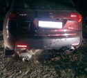 В Тульской области автомобиль Acura MDX врезался в дерево