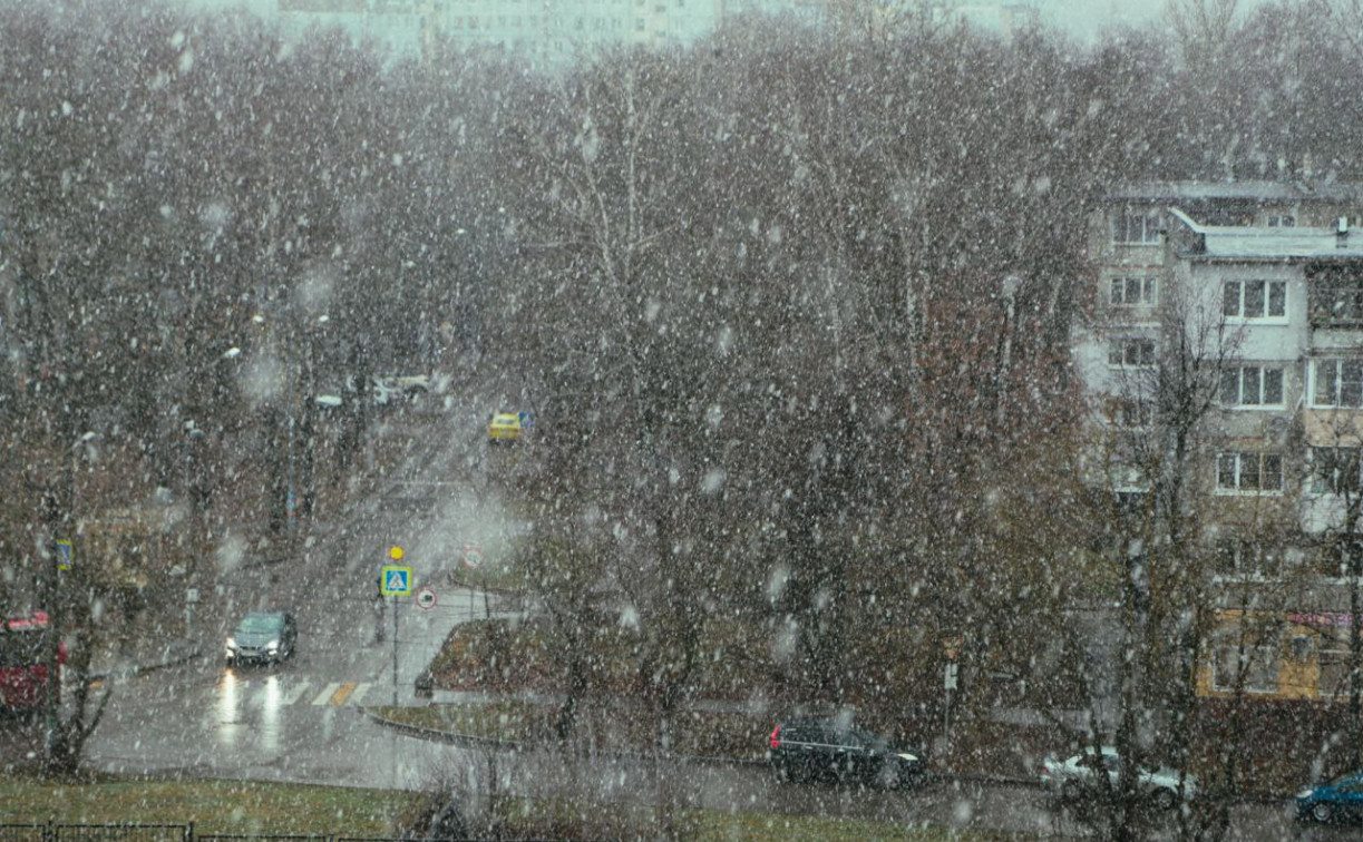 Погода в Туле 28 апреля: мокрый снег и экстремально низкое атмосферное давление 