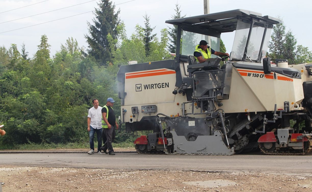В Туле начался ремонт дороги от Веневского шоссе до Щегловской засеки