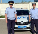 В Тульской области двое инспекторов ГИБДД помогли раненому ребенку добраться до больницы