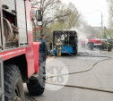 Причину поломки двигателя сгоревшего автобуса в Туле установит экспертиза