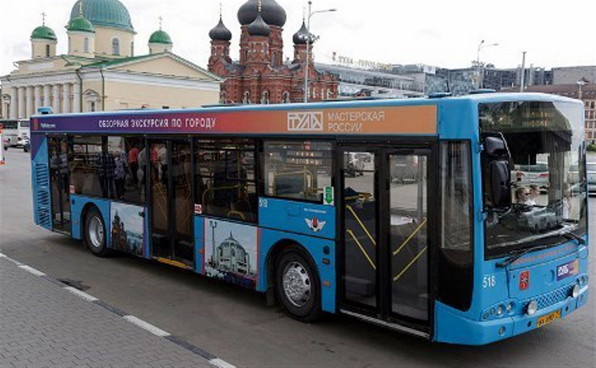 В декабре тульский экскурсионный автобус изменит маршрут